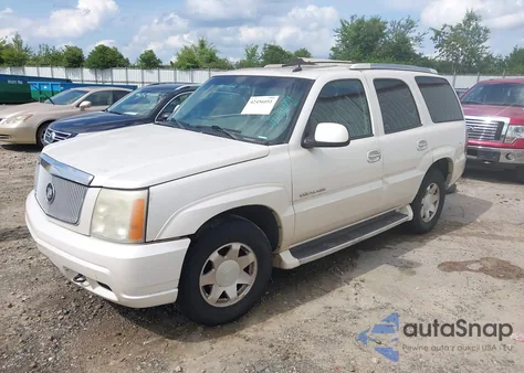 2002 Cadillac Escalade Standard z USA, uszkodzony, nr VIN 1GYEK63N02R319269